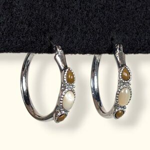 Chaps Bohemian Hoop Earrings